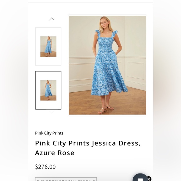 Pink City Prints Jessica Dress - Picture 11 of 14